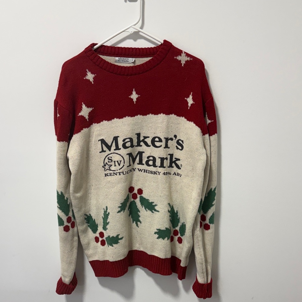 Makers Mark Uglu Sweater